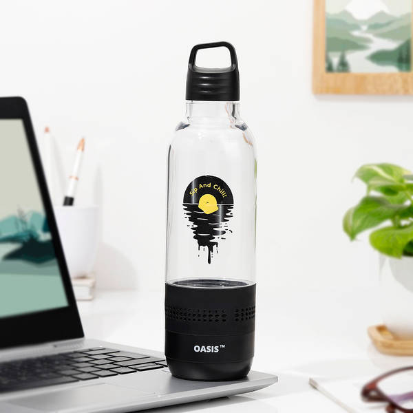 Personalized Sip And Chill Speaker Bottle
