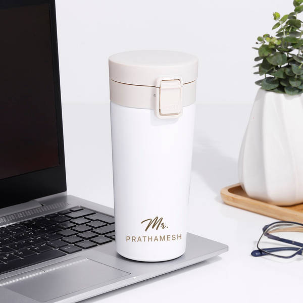 Personalized Sleek Coffee Sipper