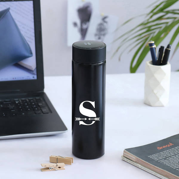 Personalized Smart LED Temperature Bottle