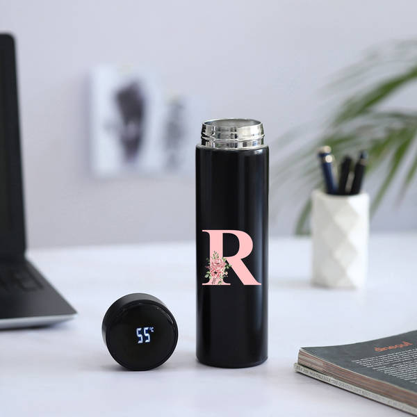 Personalized Smart LED Temperature Bottle