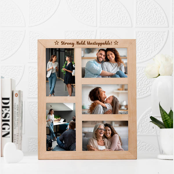 Personalized Superwoman Womens Day Collage Frame