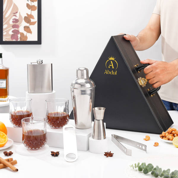 Personalized Triangular Bar Set