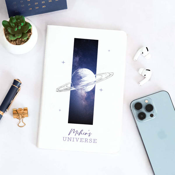 Personalized Universe A5 Notebook