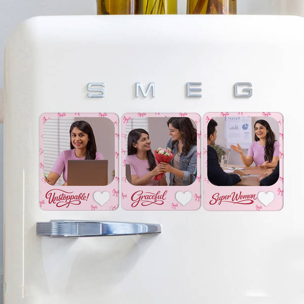 Personalized Women's Day Fridge Magnets