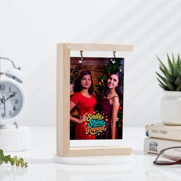 Personalized Wooden Photo Holder