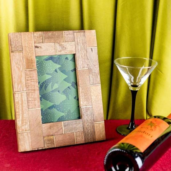 Photo Frame - Wood And Bamboo
