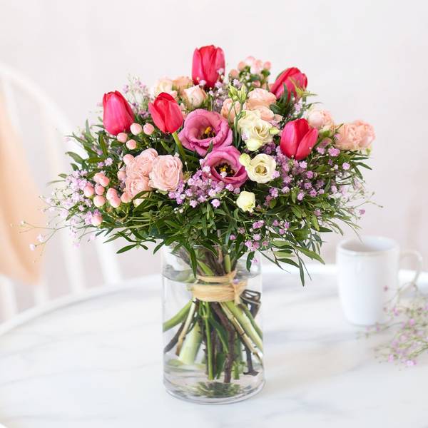 Pink Tulips bouquet - Nosotras