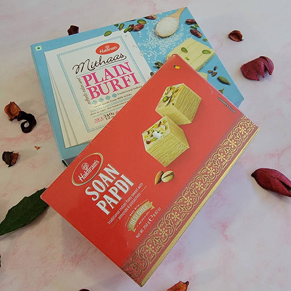 Plain Burfee & Soan Papdi