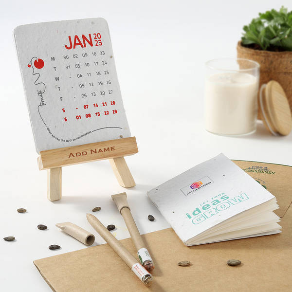 Plantable Calendar with Mini Notebook