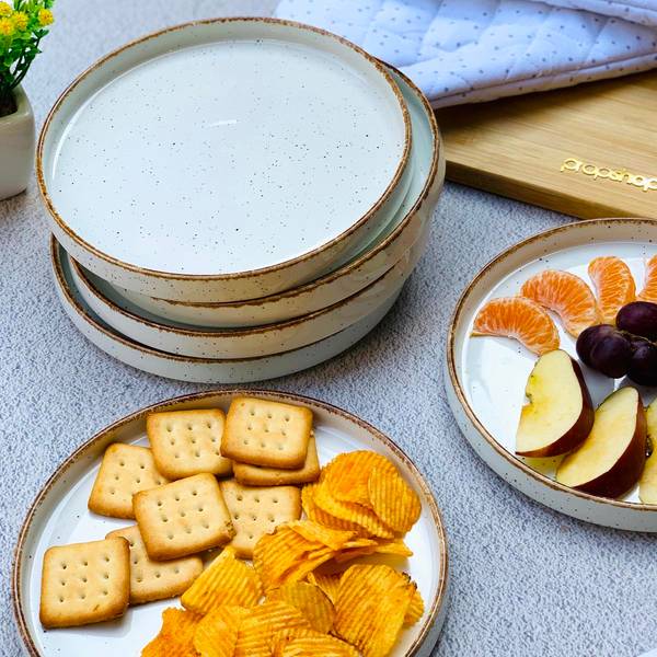 Plate - Ceramic - Set Of 2