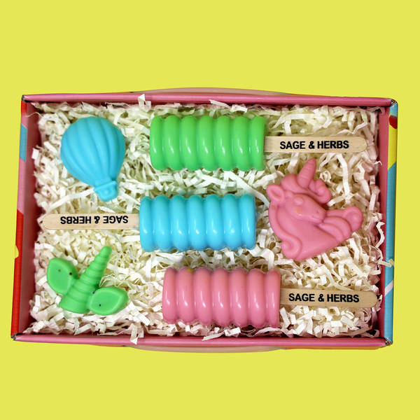 Playful Freshness Soaps - Set Of 6