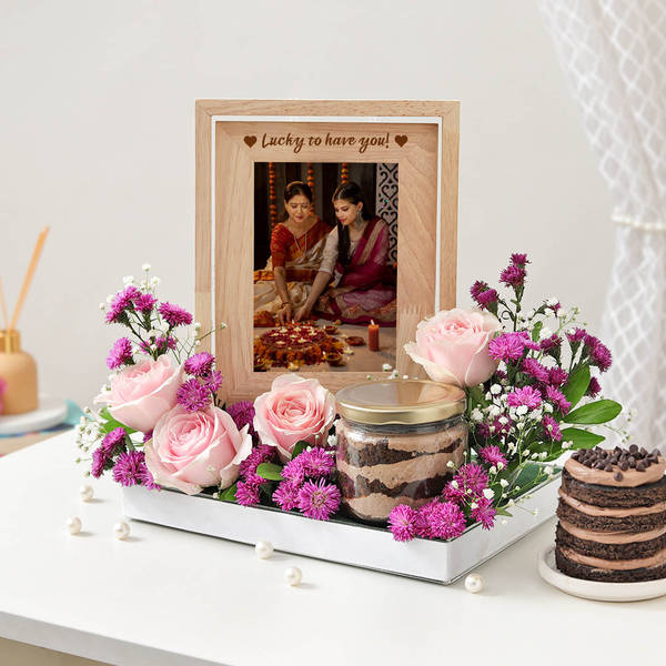 Pleasant Delights Personalized Karwa Chauth Hamper