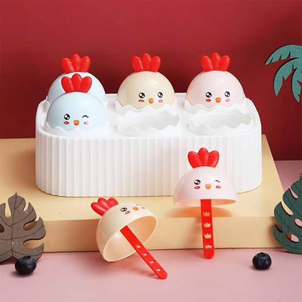 Popsicle Mould - Chick - Assorted - Set Of 6