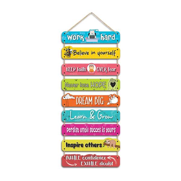Positive Affirmations Wall Hanging