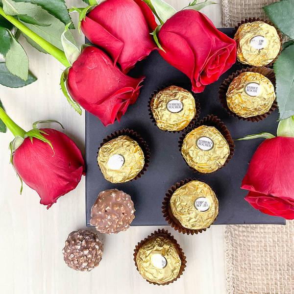 Pretty Roses Chocolate