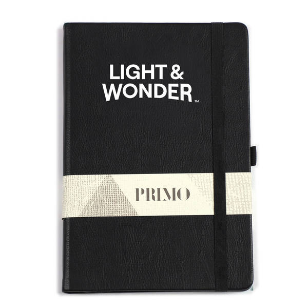 Primo A5 Black Premium Diary - Customized with Logo