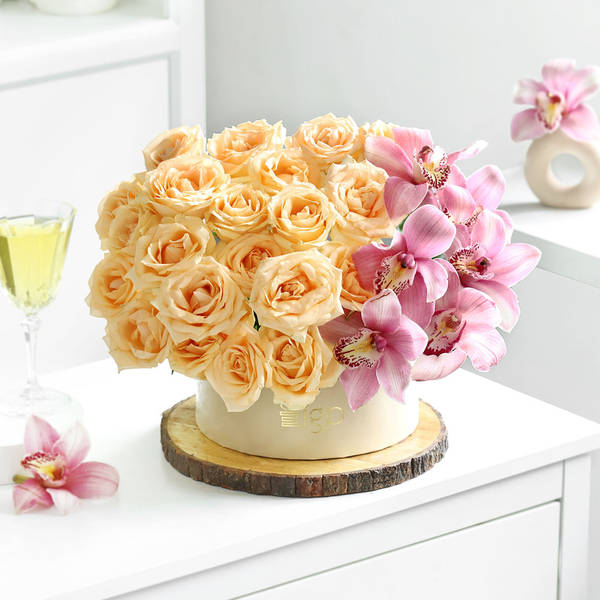 Pristine Petals Floral Arrangement