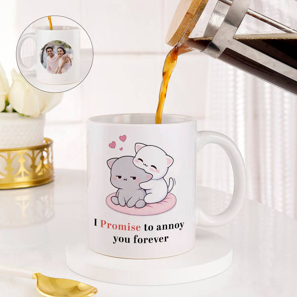 Promise Day Personalized Cute Couple Mug
