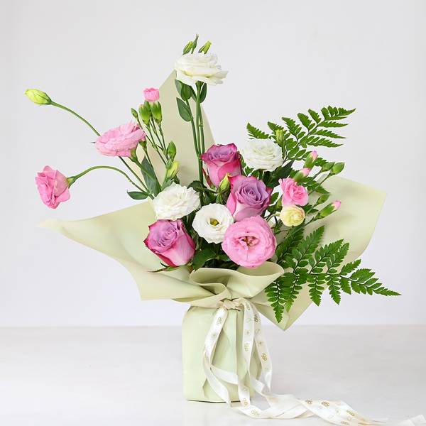 Purple Elegance Mother's Day Bouquet