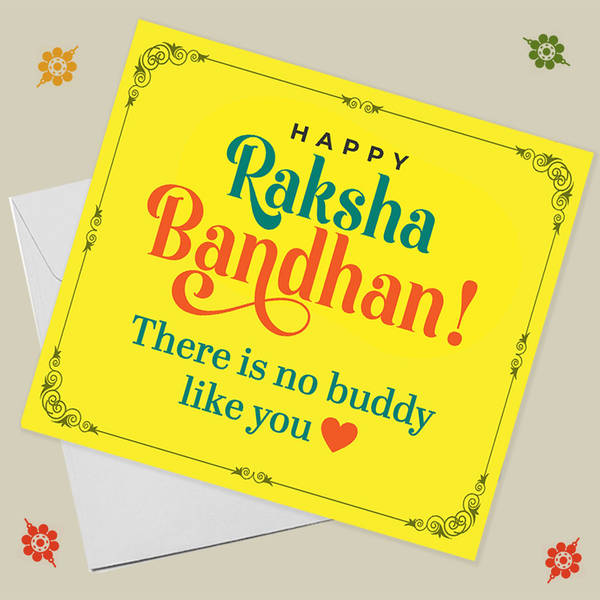 Rakshabandhan Greeting Card