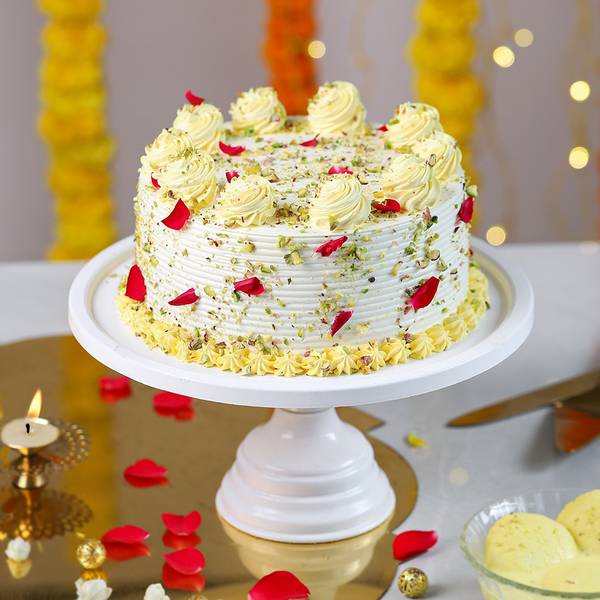 Rasmalai Fusion Cake