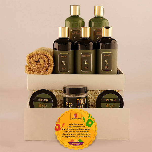 Refreshing Celebrations Personalized Holi Hamper