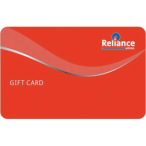 Reliance Trends Physical Gift Card Rs.10000