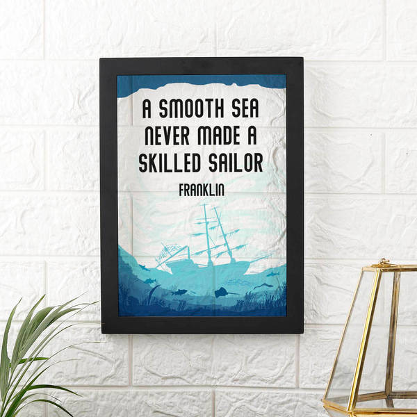 Resilient Reflections Personalized Acrylic Frame