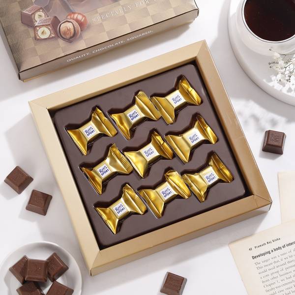 Ritter Sport Hazelnut Chocolate 9 pcs