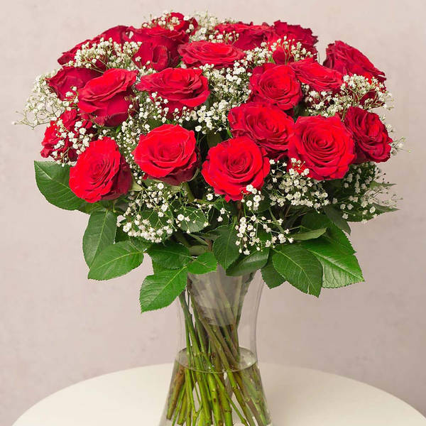 Romantic Valentine's Day Rose Arrangement