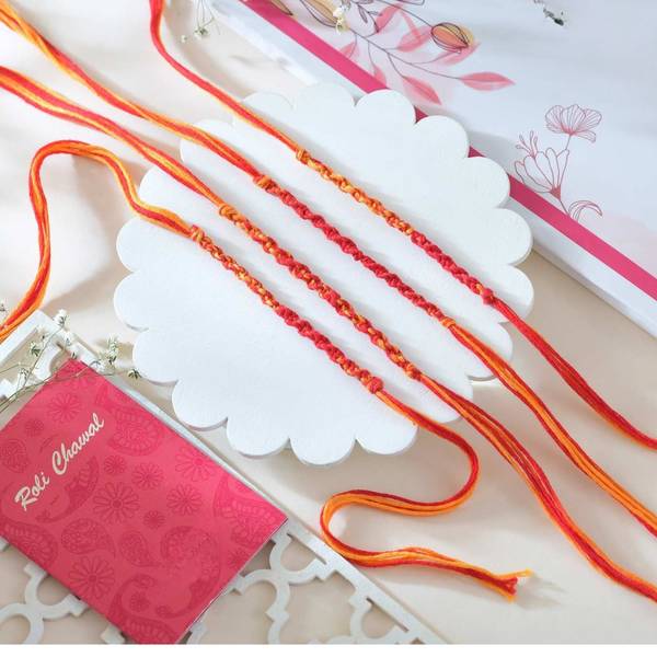 Sacred Bhai Dooj Mauli - Set Of 4