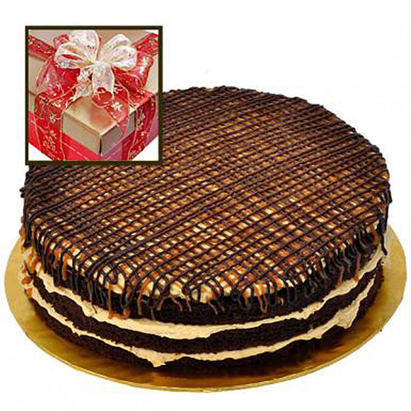 Salted Caramel Chocolate Gateaux 9