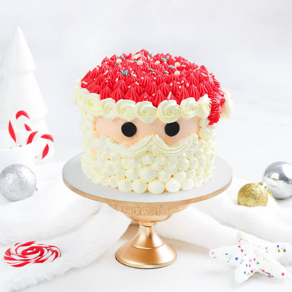 Santa's Delight Cream Cake (500 gm)