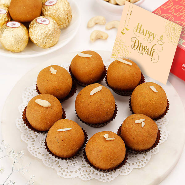 Scrumptious Besan Laddoo