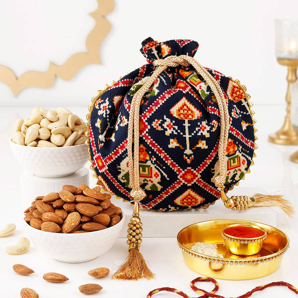 Scrumptious Munchies With Puja Thali For Bhai Dooj