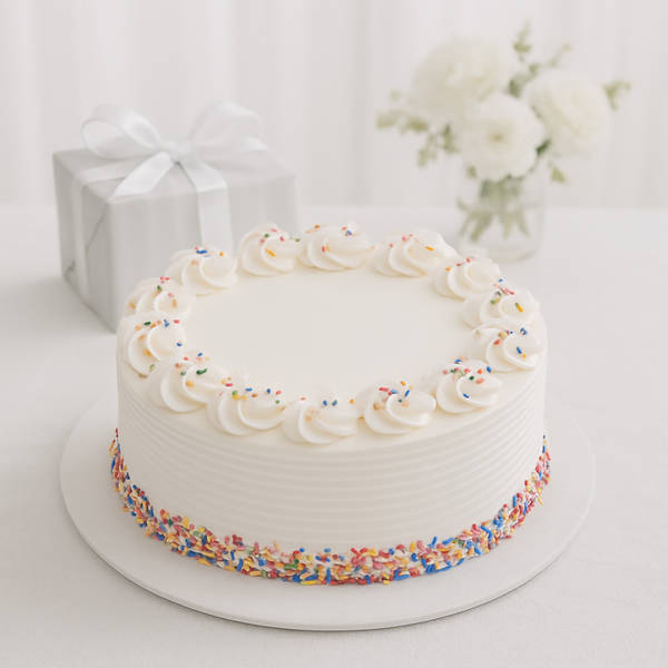 Scrumptious Vanilla Cake