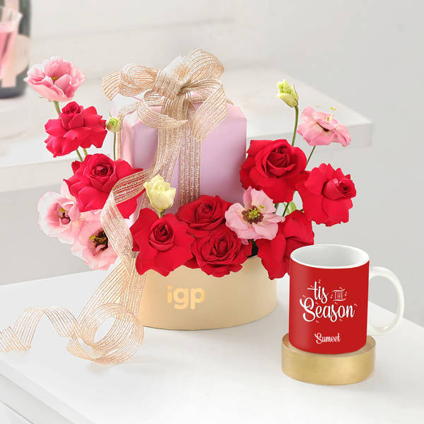 Seasonal Splendor Christmas Arrangement