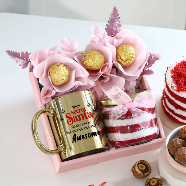 Secret Santa Surprise Hamper - Personalized