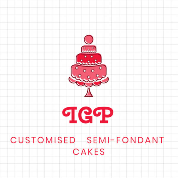 Semi Fondant Cake 500 gm