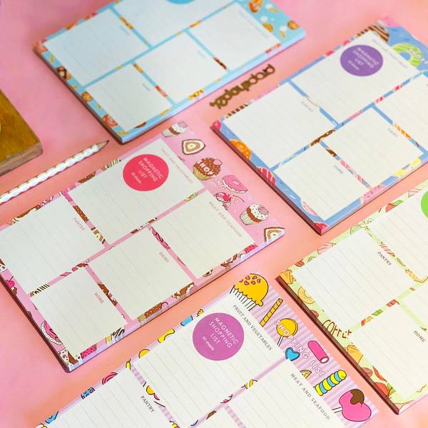 Shopping List Notepad - Magnetic - Pack Of 50
