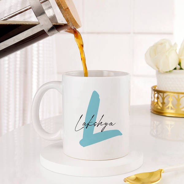 Signature Sips Personalized Name Mug