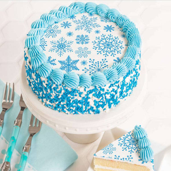 Snowflake Cake