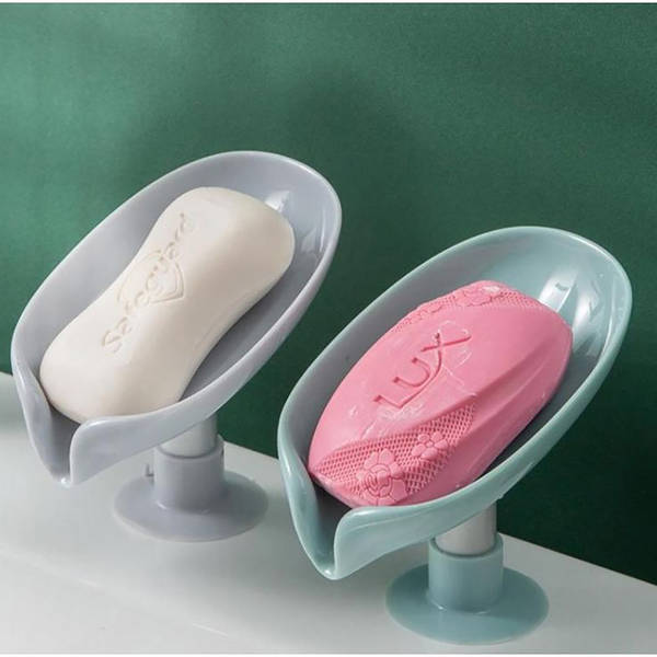 Soap Holder With A Stand - Plastic - Single Piece