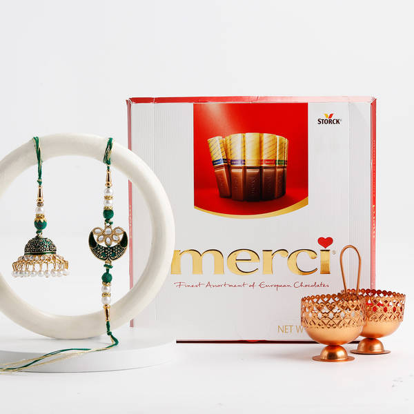 Soulful Rakhi Gift For Bhaiya And Bhabhi