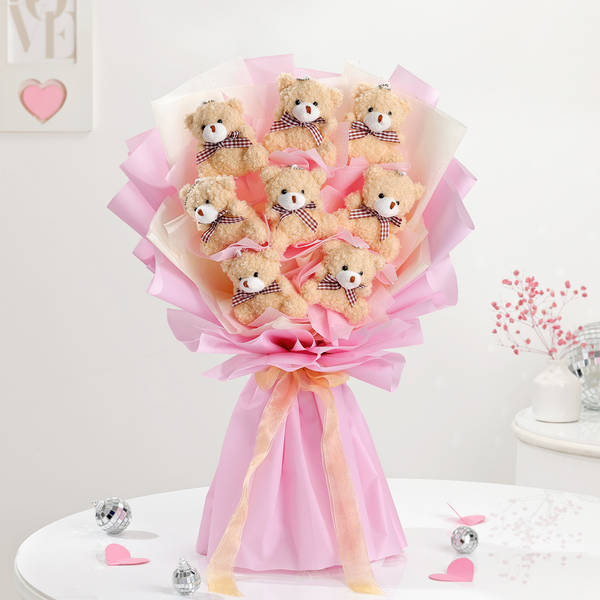 Special Teddy Bouquet