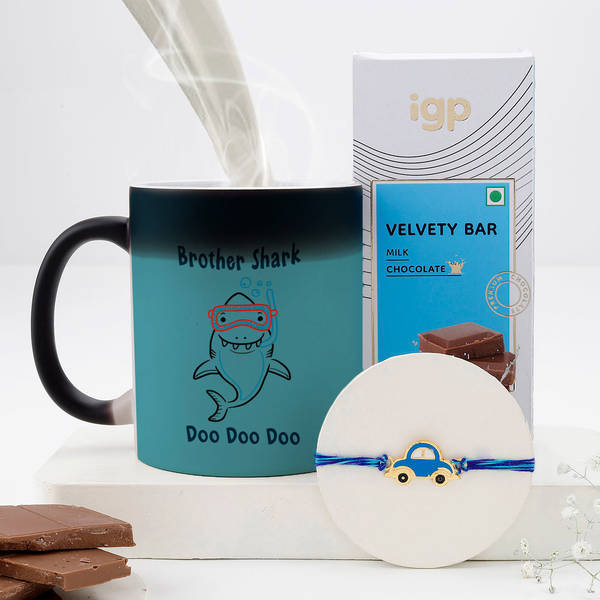 Speedy Car Rakhi Combo