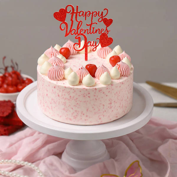 Strawberry Vanilla Royale Cake