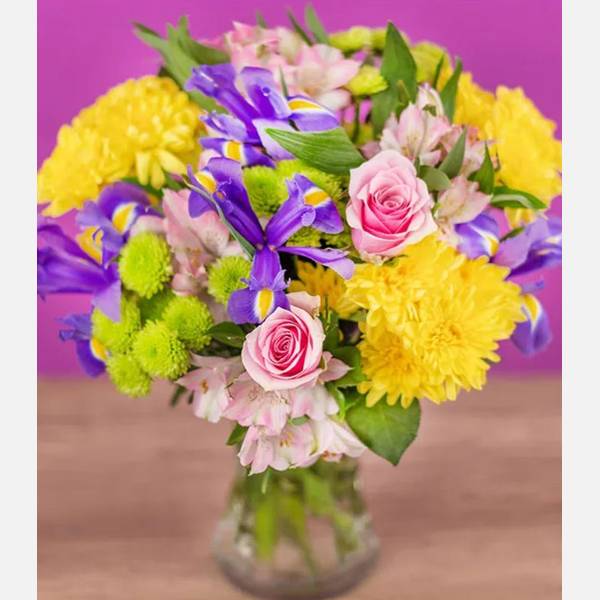 Summer Hedgerow Valentine's Day Bouquet