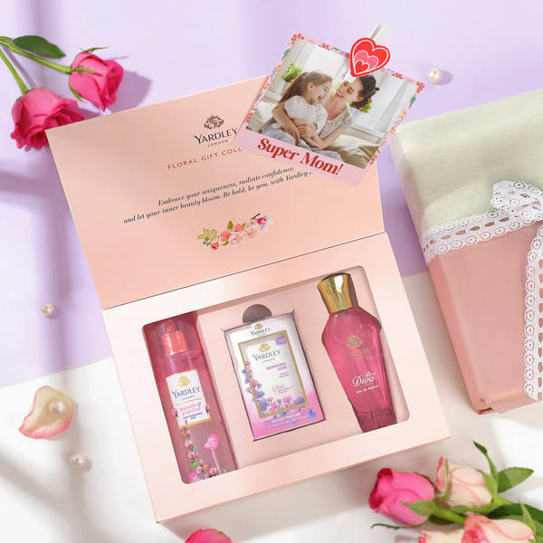 Super Mom Personalized Floral Fragrance Trio