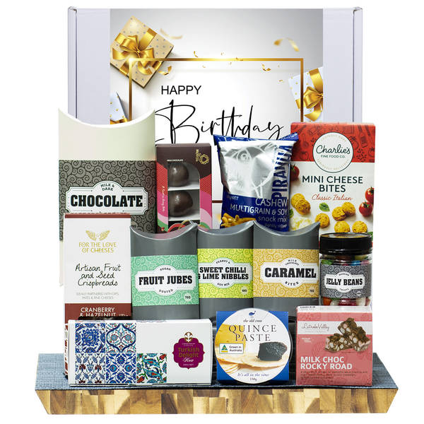 Sweet And Savory Birthday Delights Hamper